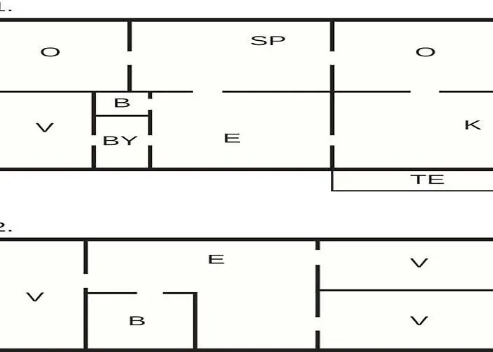 Hébergement de vacances 8 Person In Larvig *